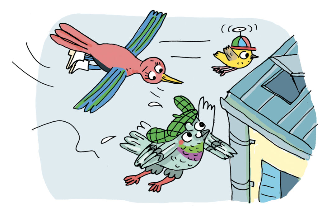 Notre série Raoul pigeon va être publiée en chinois en 2026