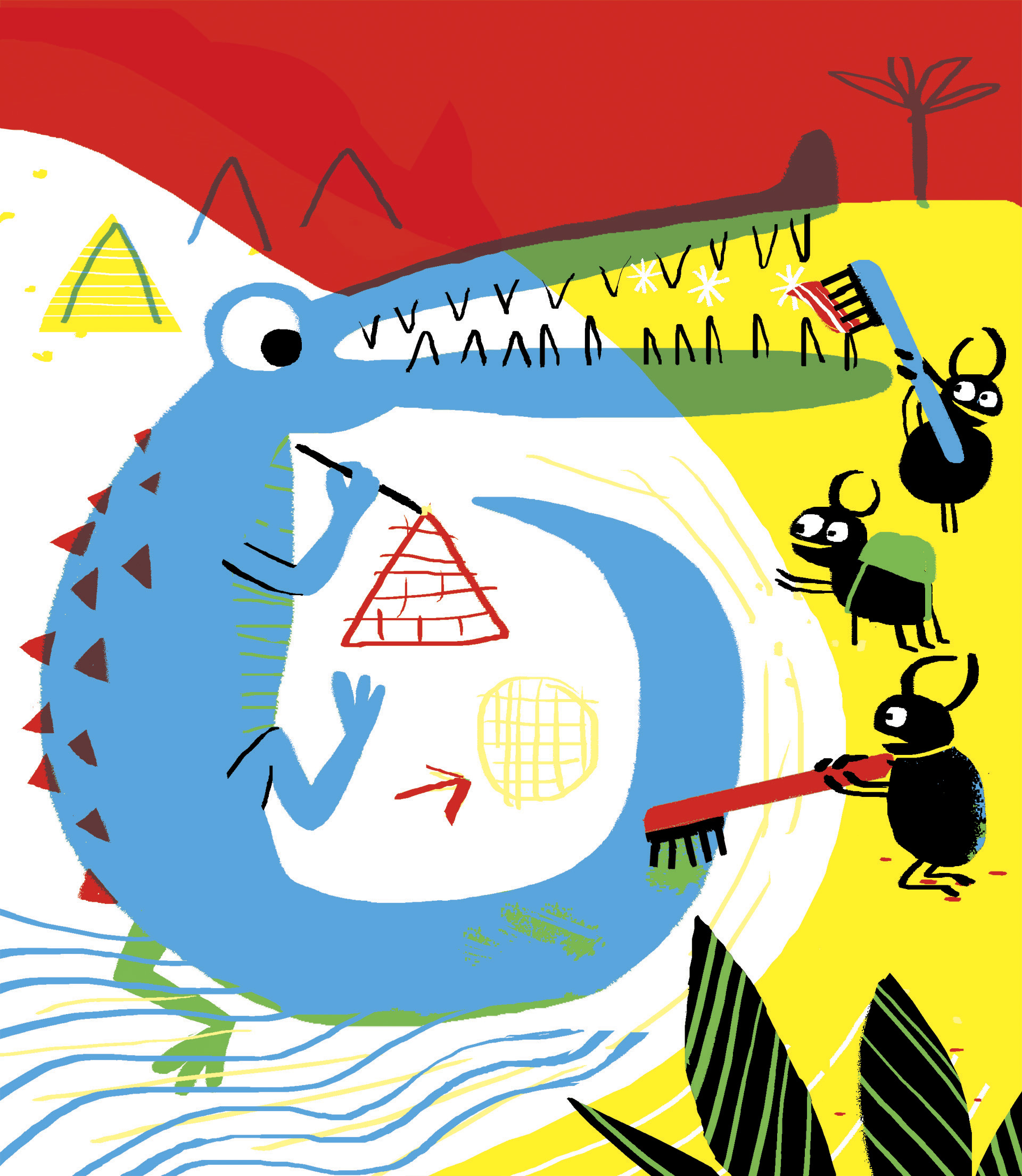 DEFCouvG2POPautomne2012 couverture graine de pop corn automne 2012 avec un crocodile bleu